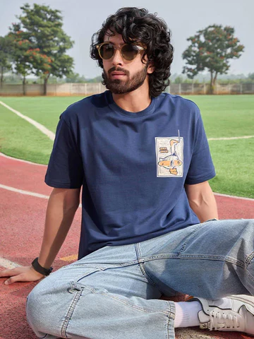 printed-heavy-gsm-oversized-t-shirt-navy-blue