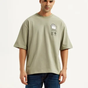 Men's Graphic Print Loose Fit T-shirt
