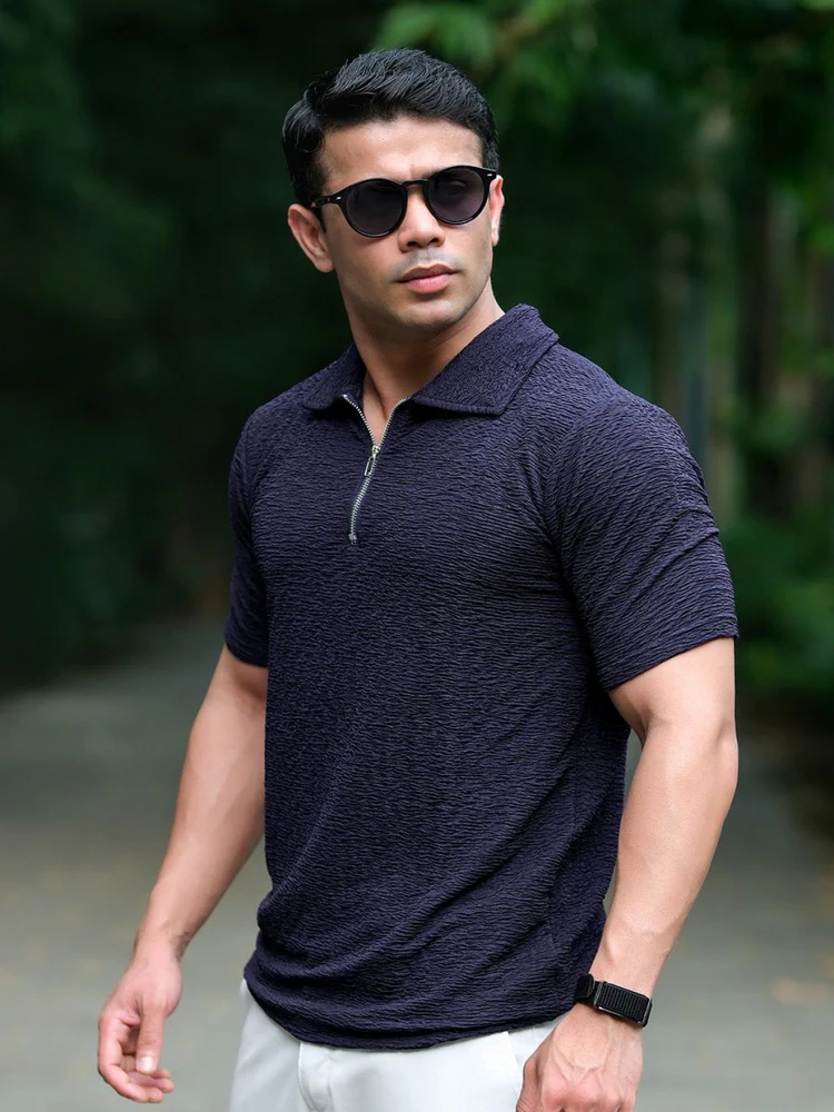 blue-textured-polo