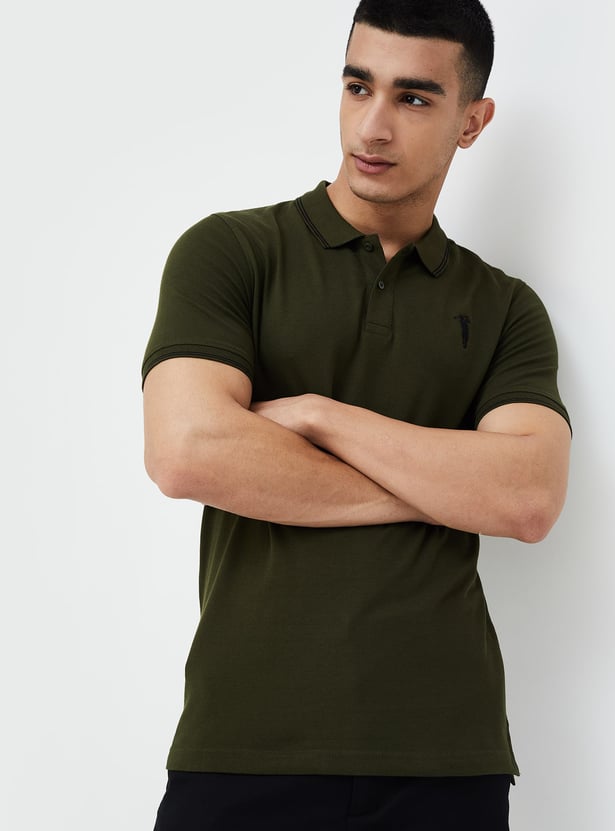 velvora-crest-solid-polo-t-shirt